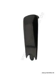 Abdeckung Fensterkurbel breit schwarz