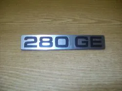 Typenzeichen 280 GE Silber