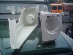 Kotfl�gel rechts aus GFK f�r 460/461/(463)