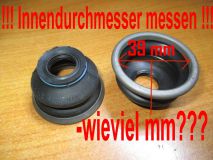 Manschette Spurstangenkopf gro 460/461/(463)