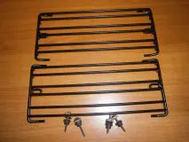 Set Rcklichtschutzgitter 463/461 schwarz